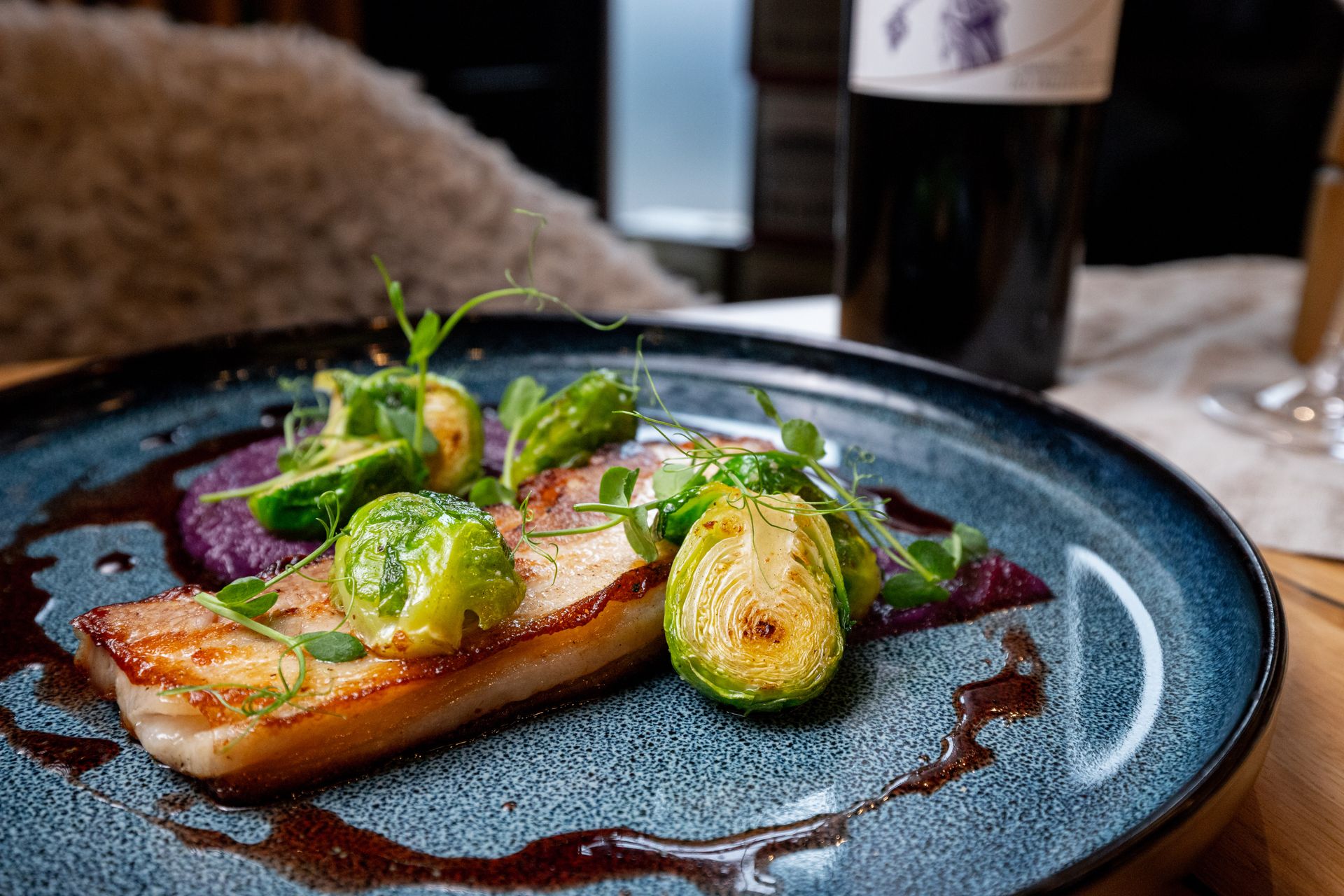 Crispy pork belly